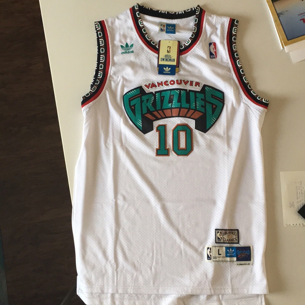 Mike Bibby, VancouverGrizzlies Swingman NBA Jersey